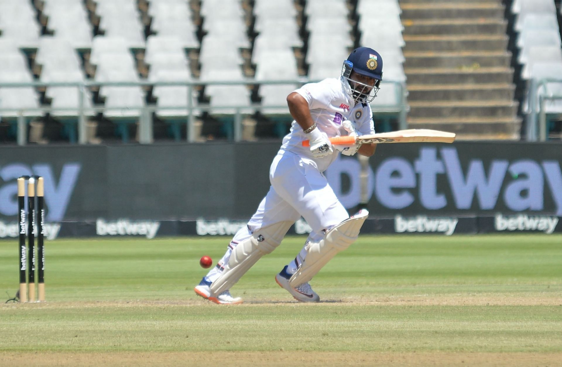 Rishabh Pant during the Test series in South Africa. Pic: Getty Images