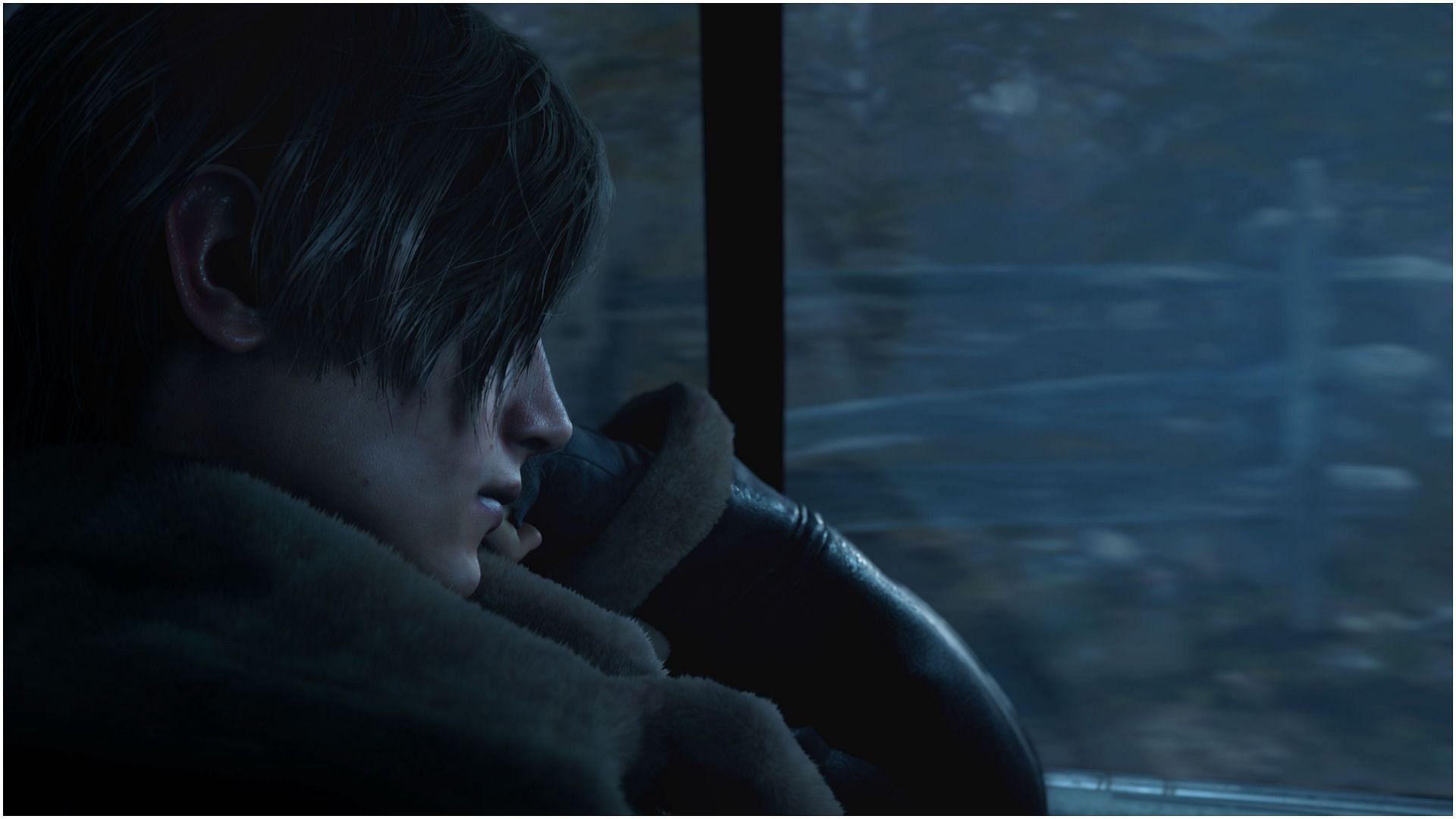 The trailer shows Leon on a mission to find the president&#039;s daughter (Image via PlayStation/YouTube)