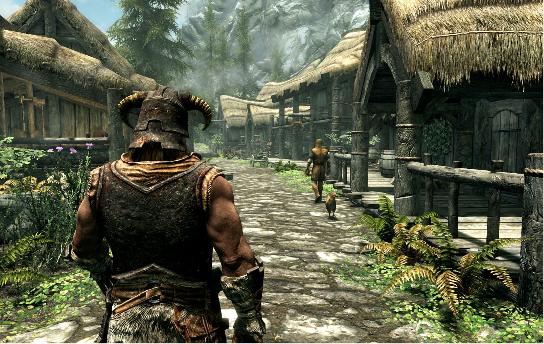 The Elder Scrolls V: Skyrim is quite possibly one of the best open-world RPGs to feature robust character creation (Image via Bethesda Softworks)