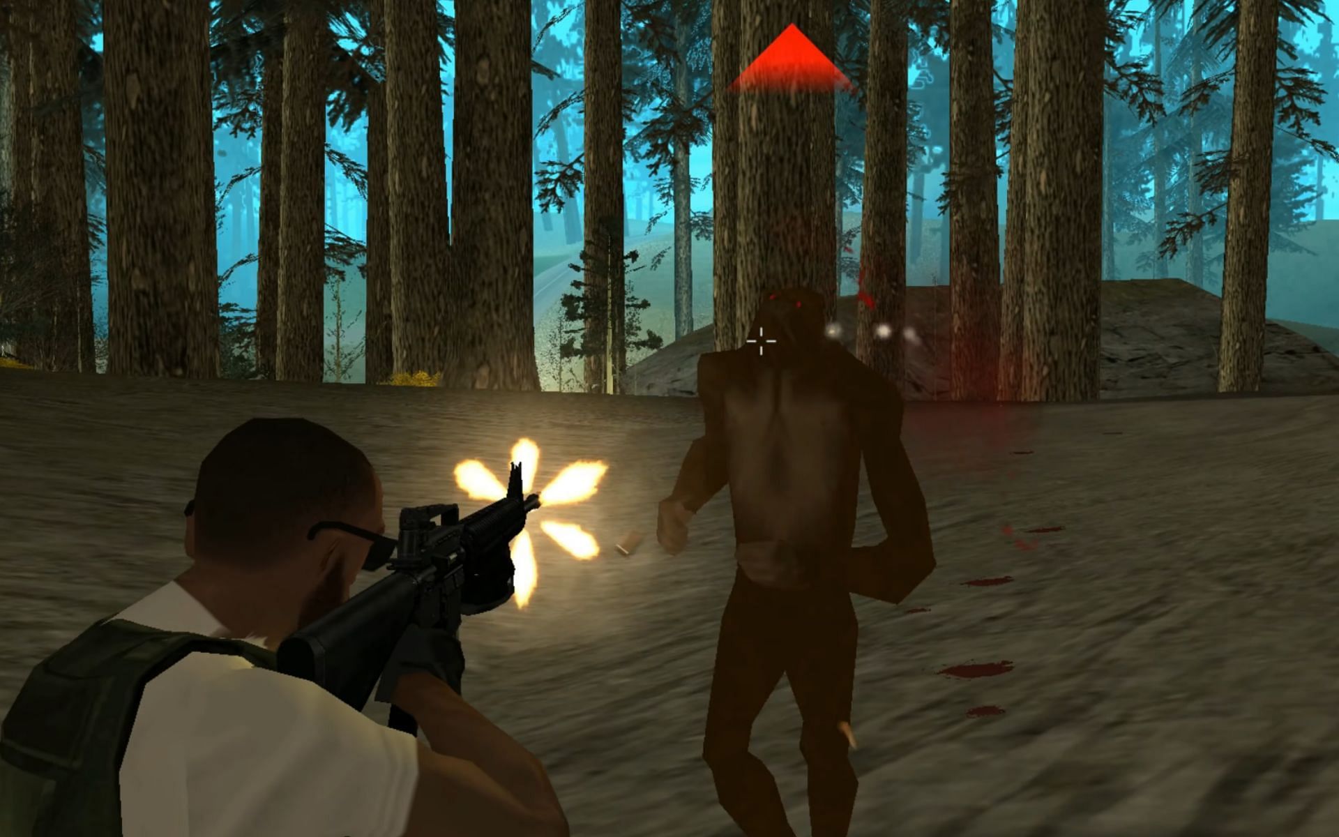 Bigfoot mods were especially prevalent in the GTA San Andreas community back then (Image via XTM Effect)