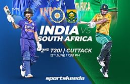 IND vs SA 2022, 2nd T20I: Today's match players list, teams & umpires