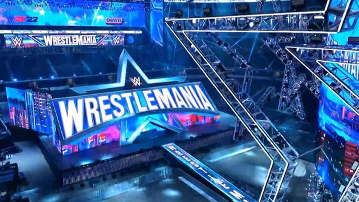 WrestleMania 38 was a two-night event.