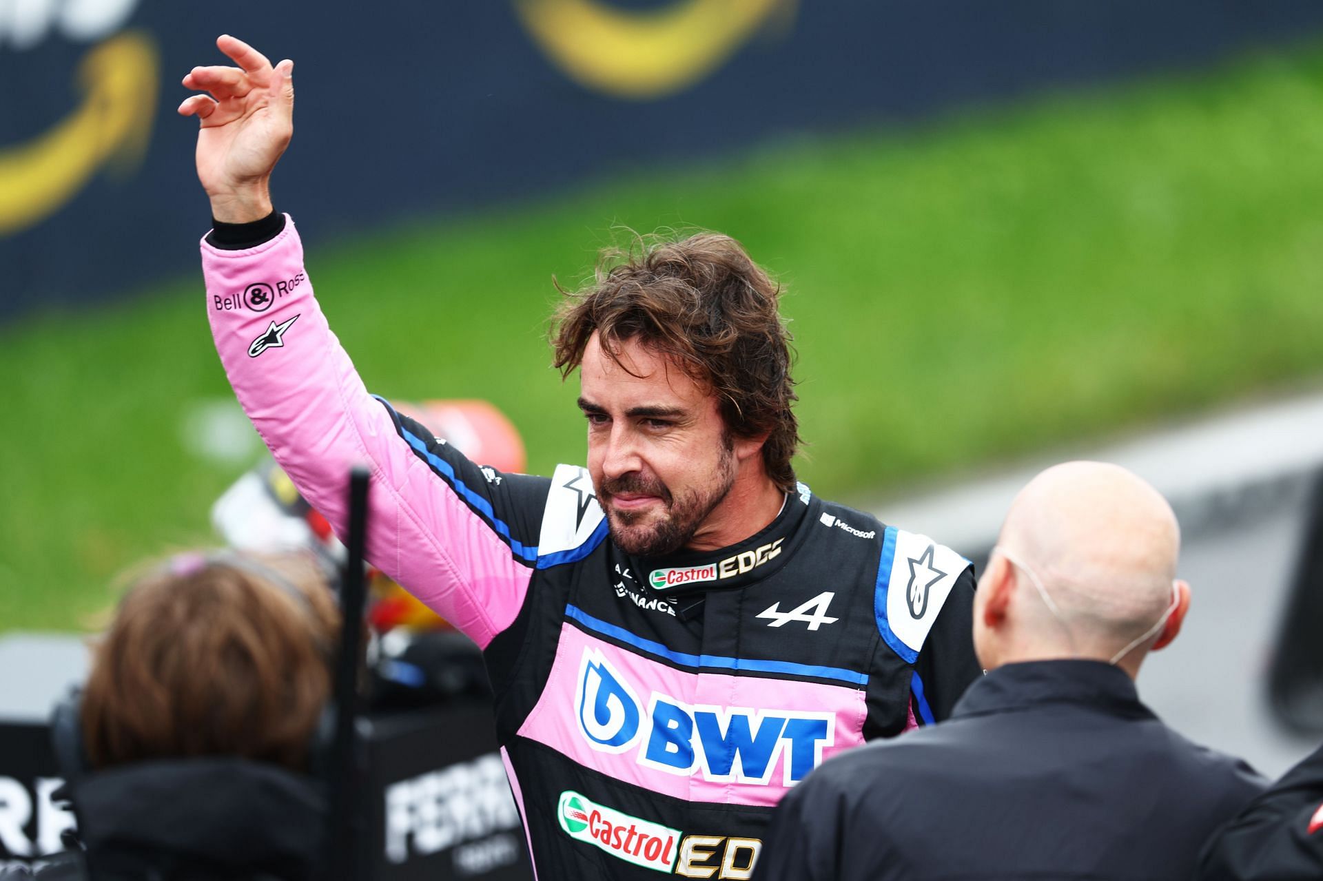 Fernando Alonso dragged the Alpine to the front row in the Canadian GP