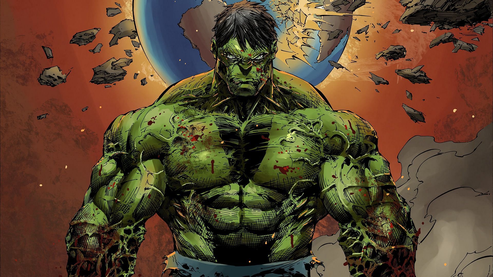 Incredible Hulk Art - Etsy