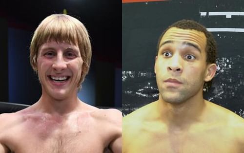 Paddy Pimblett (left), Jordan Leavitt (right) (Image credit: UFC.com)