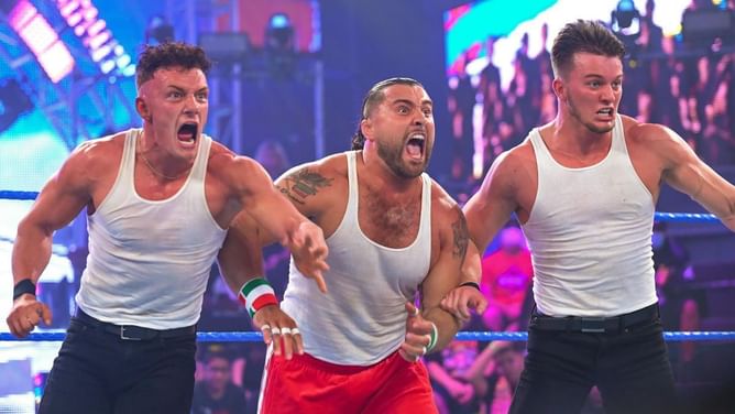 One of Tony D'Angelo's associates on NXT reportedly released by WWE