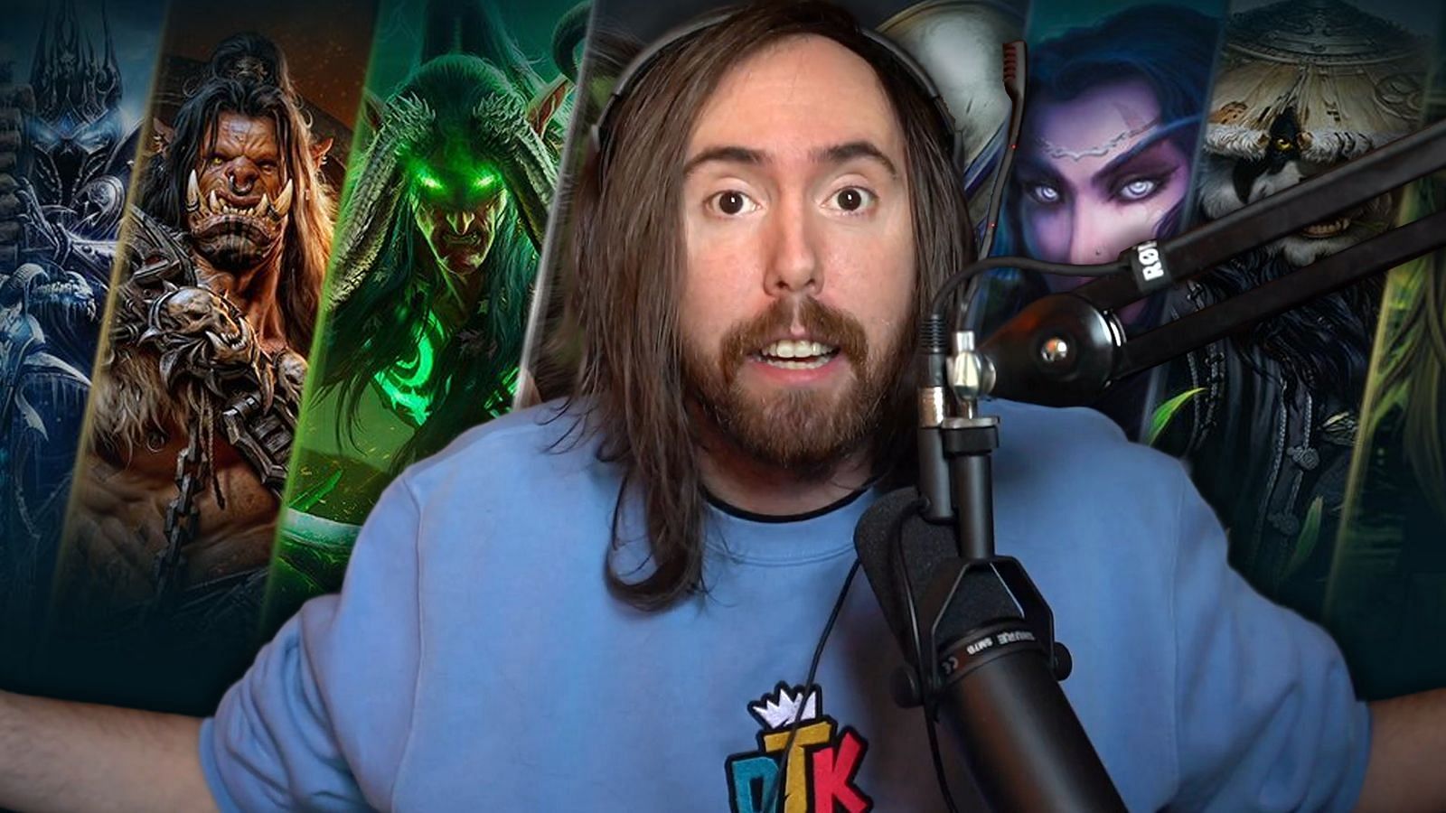 He streams a lot of different things (Image via Asmongold/Twitch)