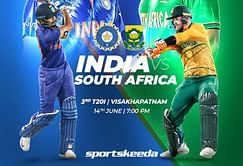 IND vs SA 2022, 3rd T20I: Today's match players list, teams & umpires