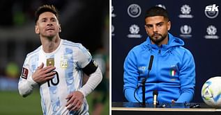 "Best in history after Diego Maradona" - Italy's Lorenzo Insigne delivers emotional message to Lionel Messi and says he will be supporting Argentina in the FIFA World Cup