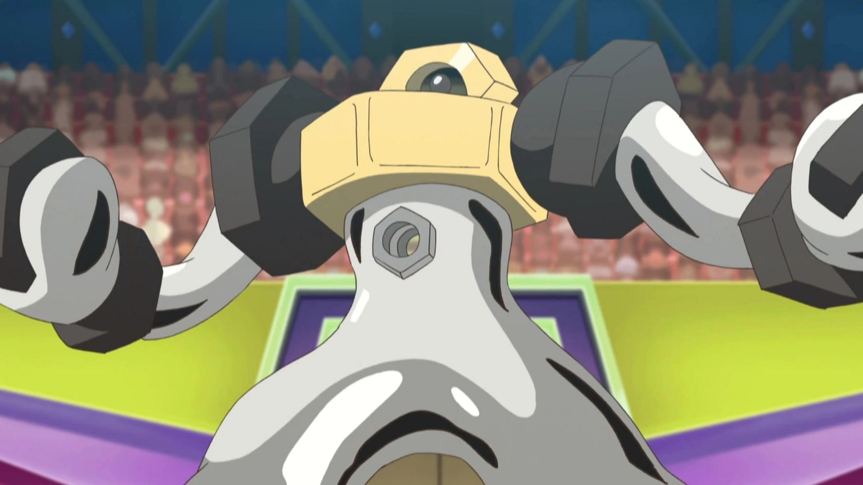 Ash&#039;s Melmetal (Image via OLM, Inc)