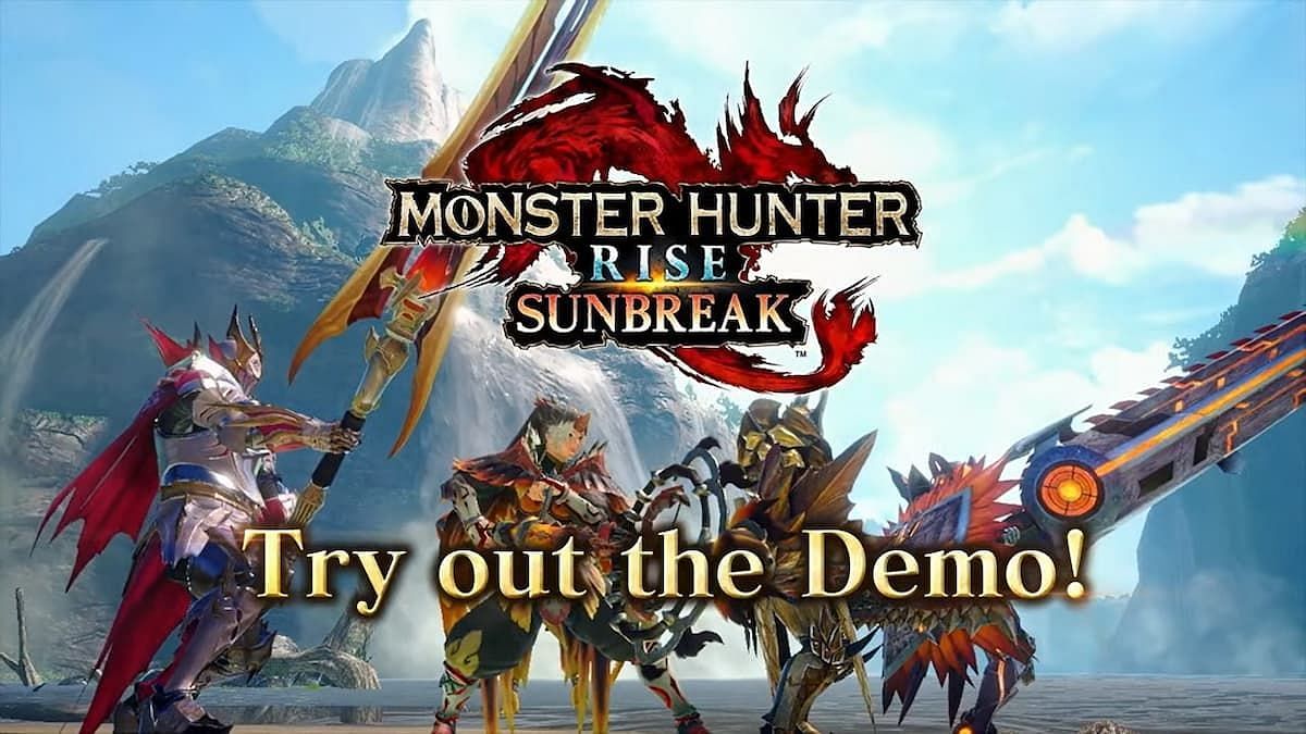 Capcom is making sure to promote the demo before Sunbreak fully launches (Image via Capcom)