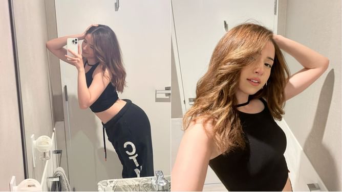 "Everyone stay calm"- Fans react to Pokimane’s trip to Korea