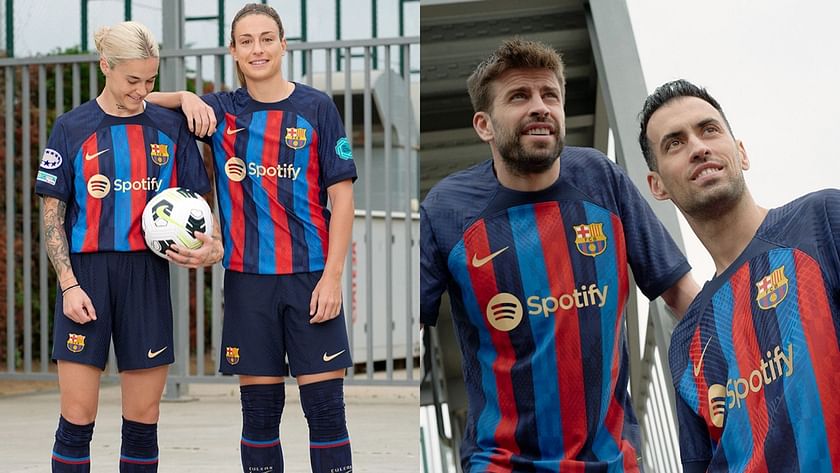 Nike Barcelona Home KIDS Jersey 2022-2023