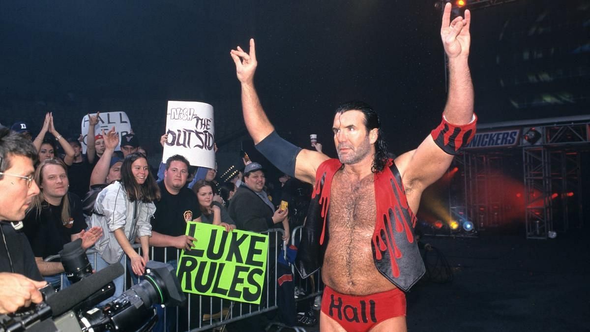 Scott Hall during his time in WCW