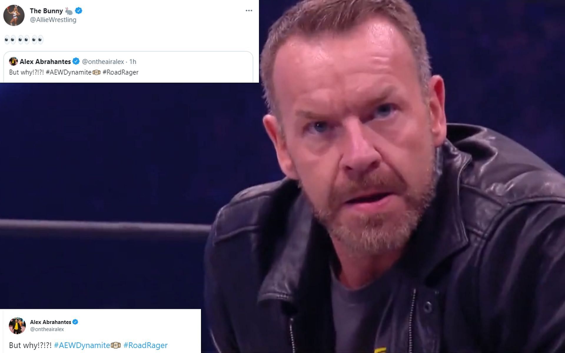 Christian Cage turned heel earlier on AEW Dynamite Road Rager.
