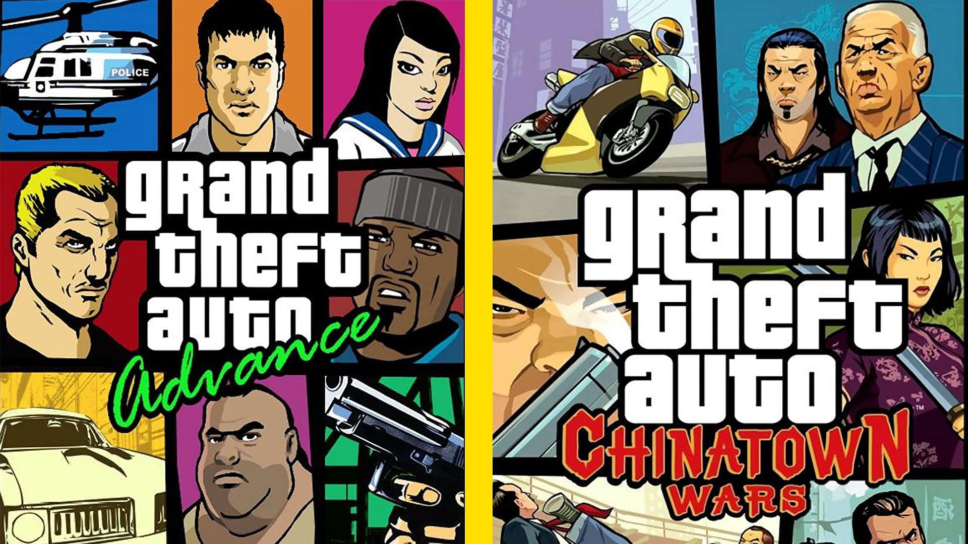 The GTA Series has a bunch of handheld games, most of which are great (Image via Sportskeeda)