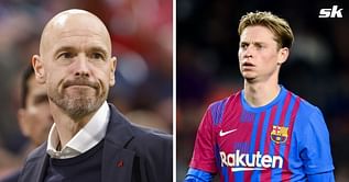 Erik ten Hag 'starting to get frustrated' with Manchester United's pursuit of Barcelona midfielder Frenkie de Jong: Reports
