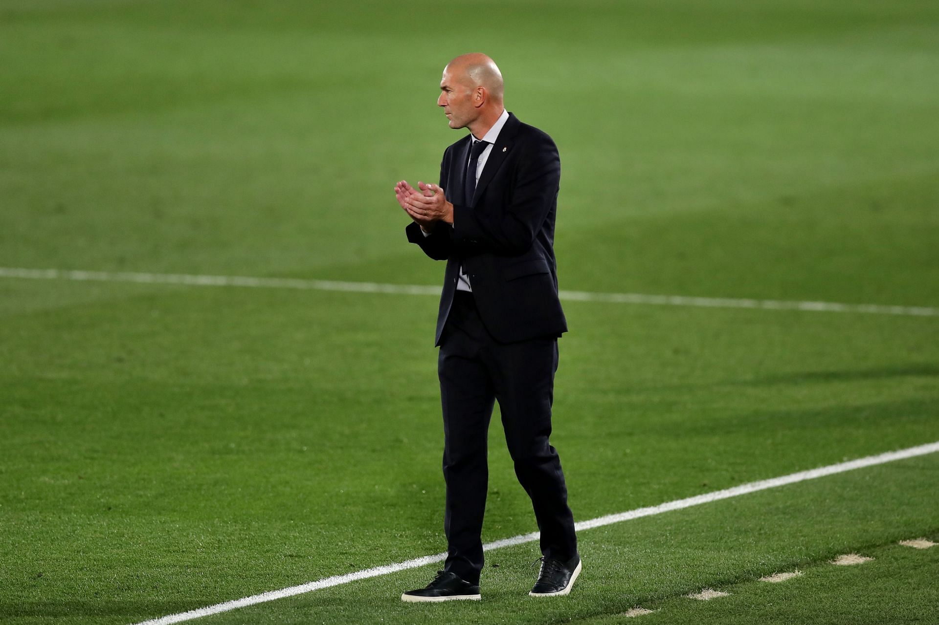 Zinedine Zidane could take charge at the Parc des Princes in the future.