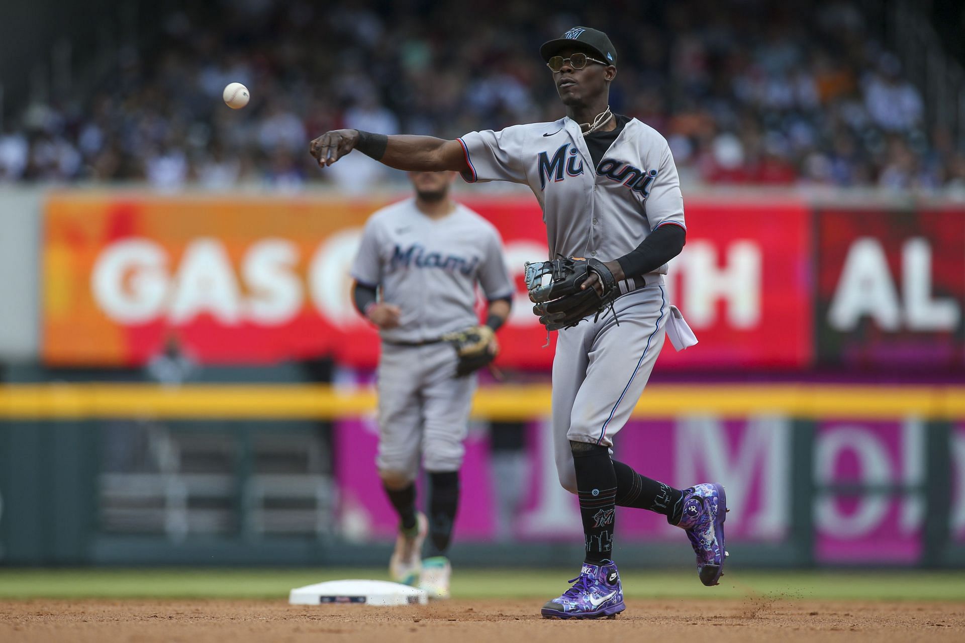 Miami Marlins infielder Jazz Chisholm Jr. has an .865 OPS this season.