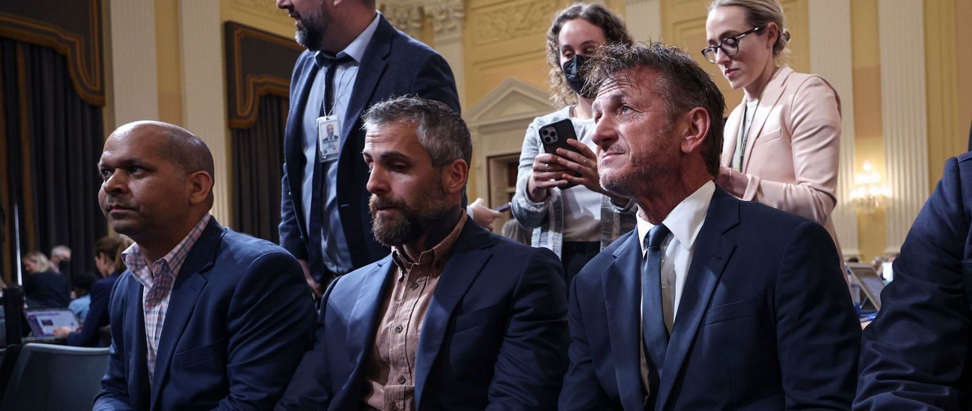 Sean Penn revealed he attended Jan 6 hearing as a &quot;citizen&quot; (Image via Getty Images)