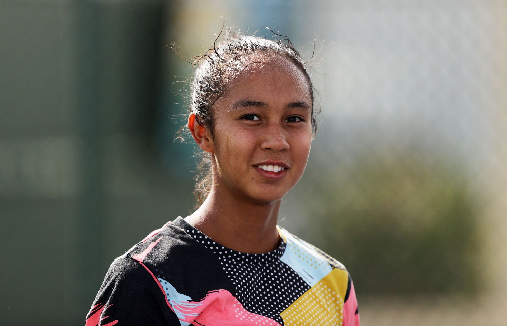 Leylah Fernandez sustained an injury at the French Open.