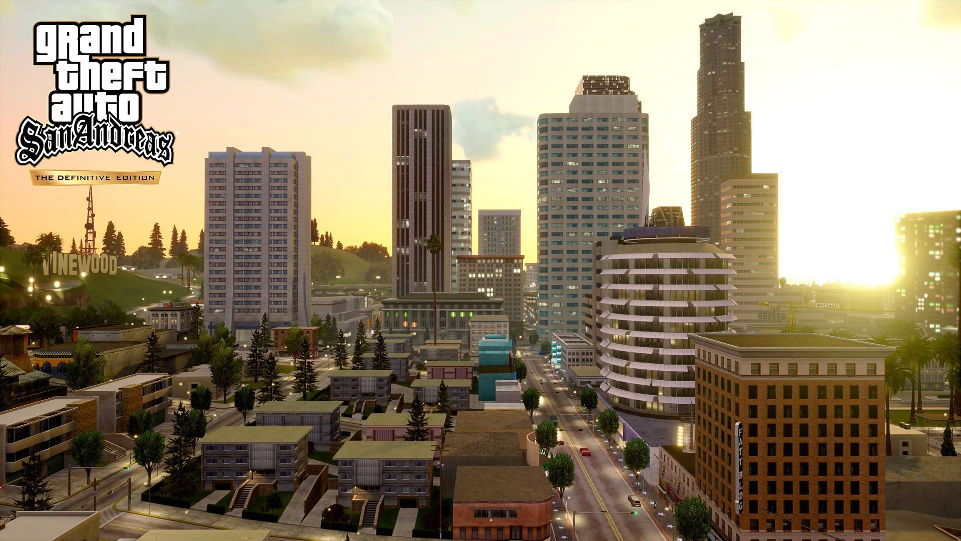 GTA San Andreas: The Definitive Edition running on Windows 10 (Image via Rockstar Games)