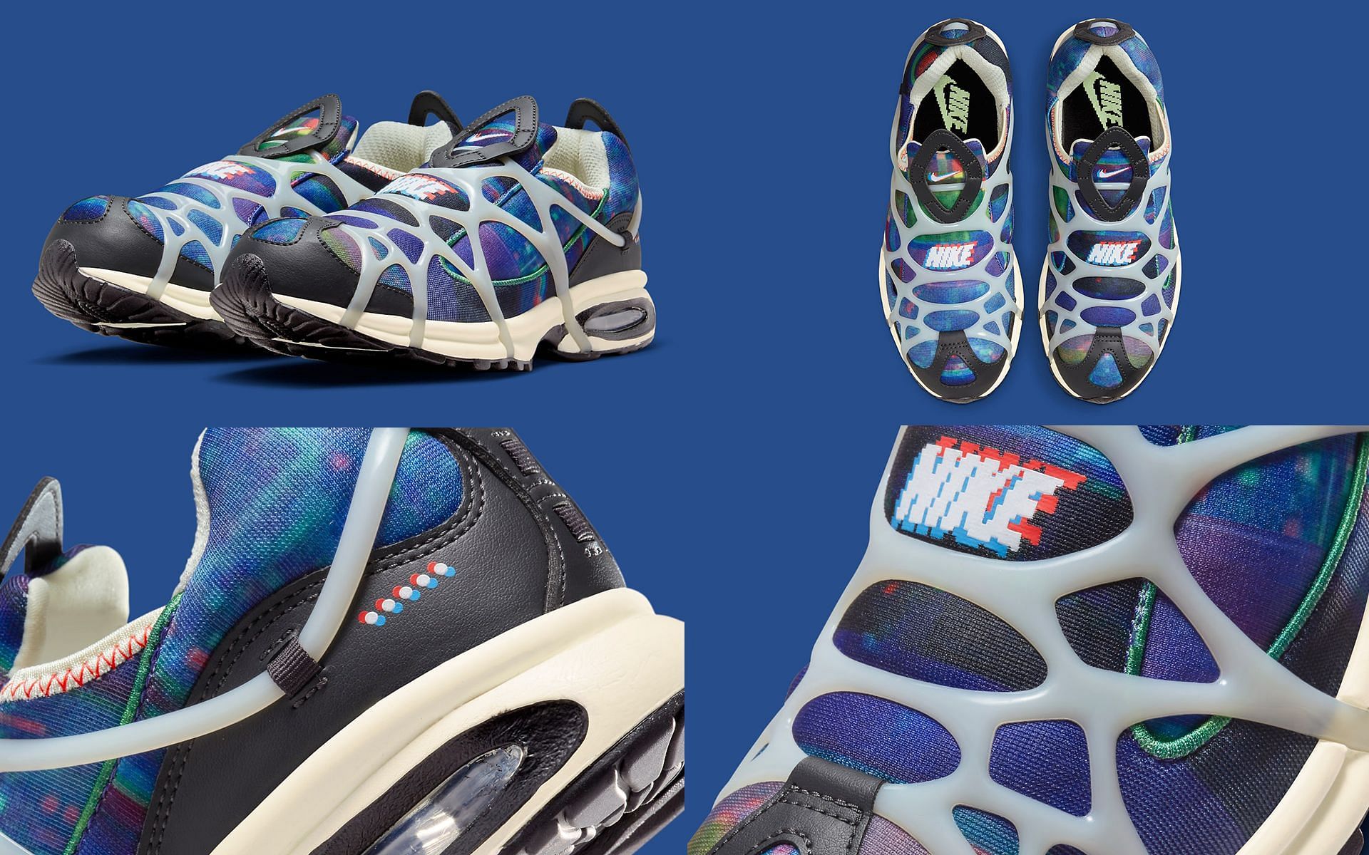 Upcoming Air Kukini Pixel-themed sneakers (Image via Sportskeeda)