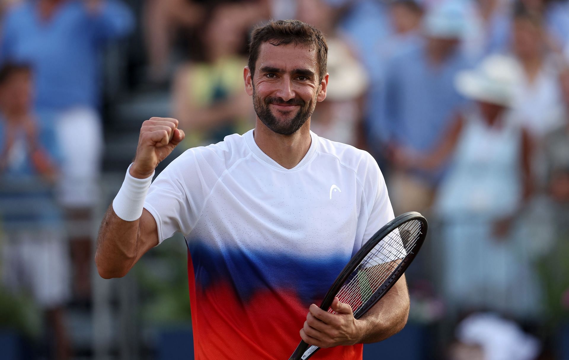 Marin Cilic at the 2022 Cinch Championships