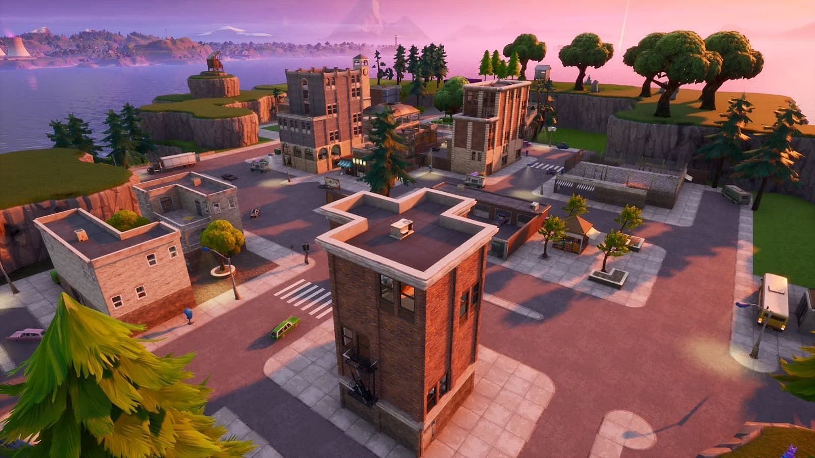 A look at Tilted Towers (Image via Epic Games)