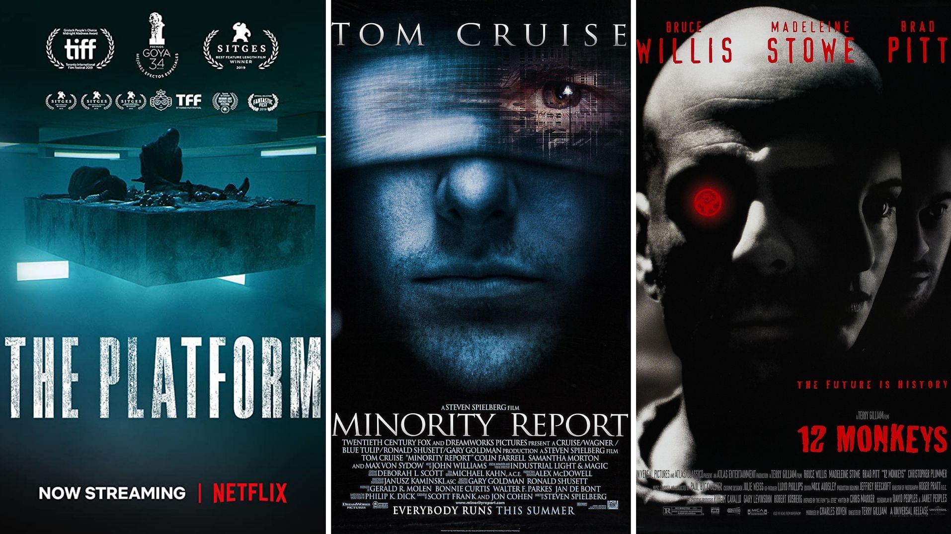 4 best thrillers like Chris Hemsworth&#039;s Spiderhead (Images via Netflix/20th Century Studio/Universal)