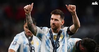 “He stayed in front of Argentina's locker room for an hour to get his autograph” – 18-year-old forward’s father reveals his son is ‘crazy’ about Lionel Messi