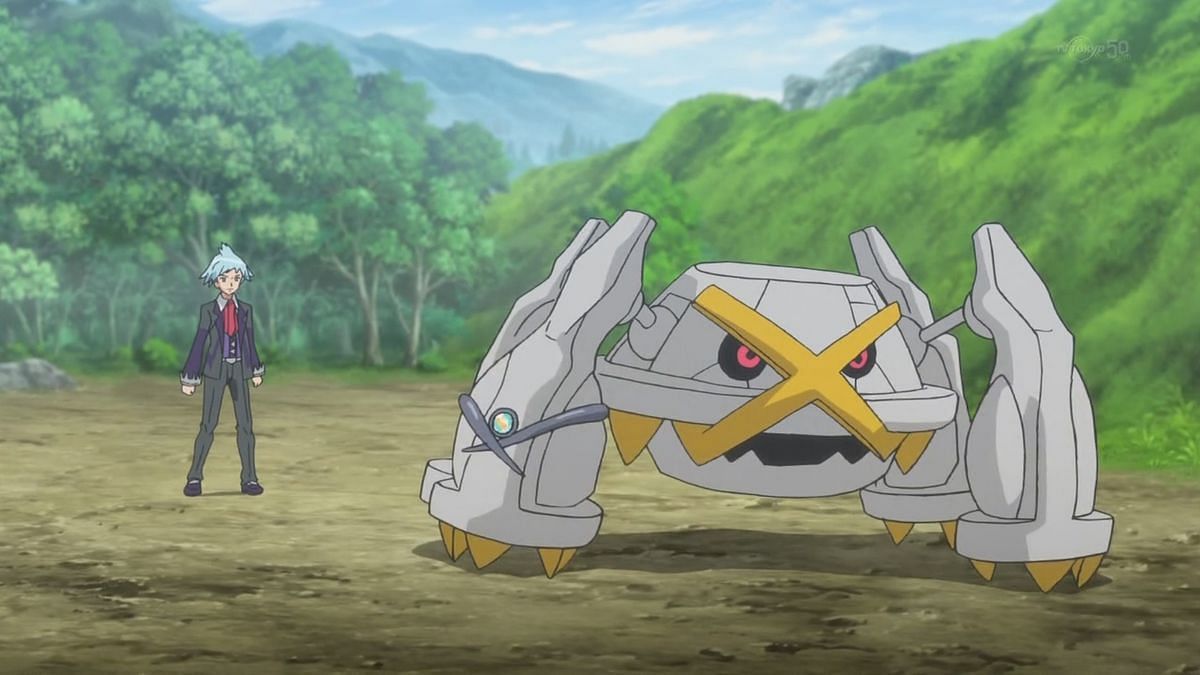 Metagross was featured in Steven&#039;s Elite Four team in Generation III (Image via The Pokemon Company)