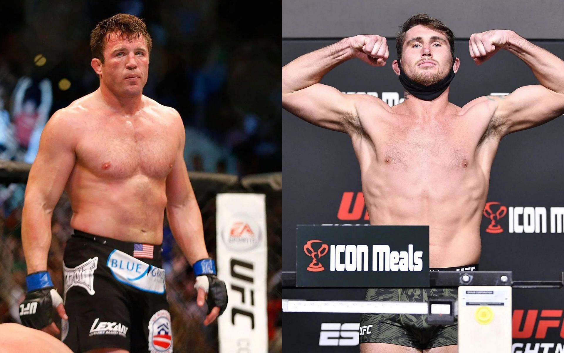 Chael Sonnen (left) and Darren Till (right) [Images courtesy of Getty]