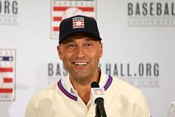 "Derek Jeter looks like Joe Rogan and The Rock fused together" - MLB world reacts to Derek Jeter finally joining social media, fans speculate his summer projects