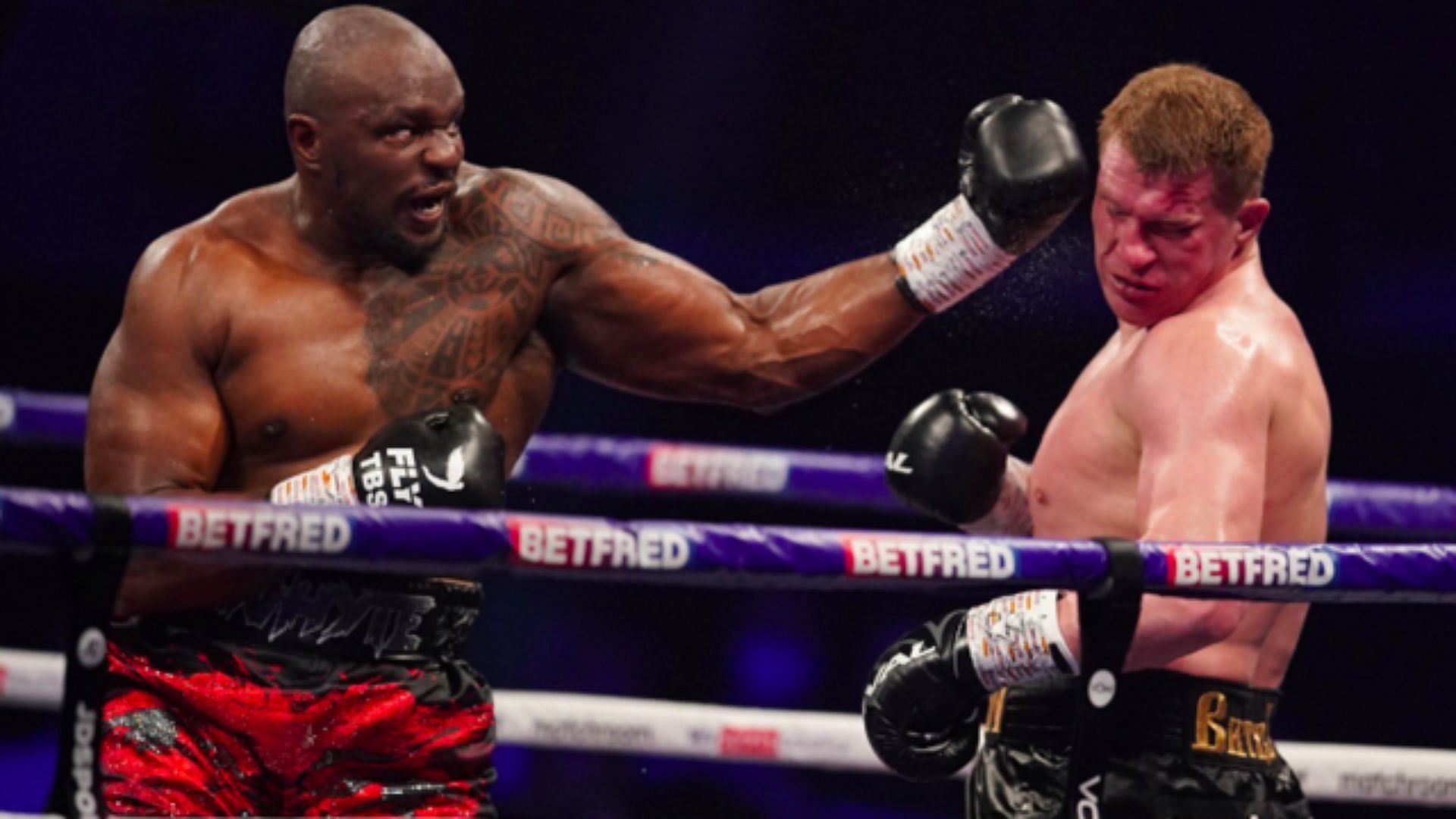 Dillian Whyte knocked out Alexander Povetkin for the WBC Interim World title in 2021