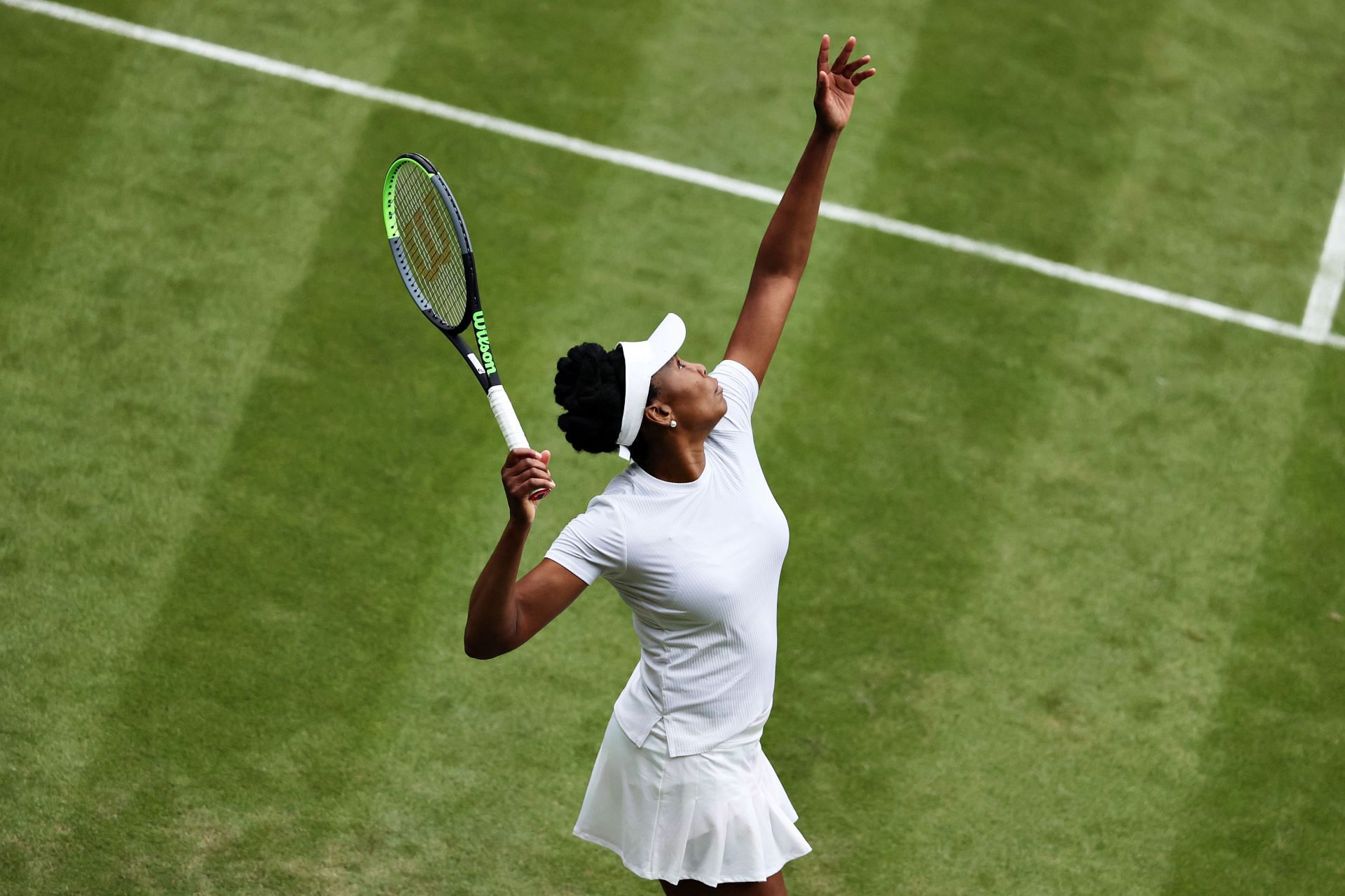 Venus Williams in last year&#039;s Wimbledon