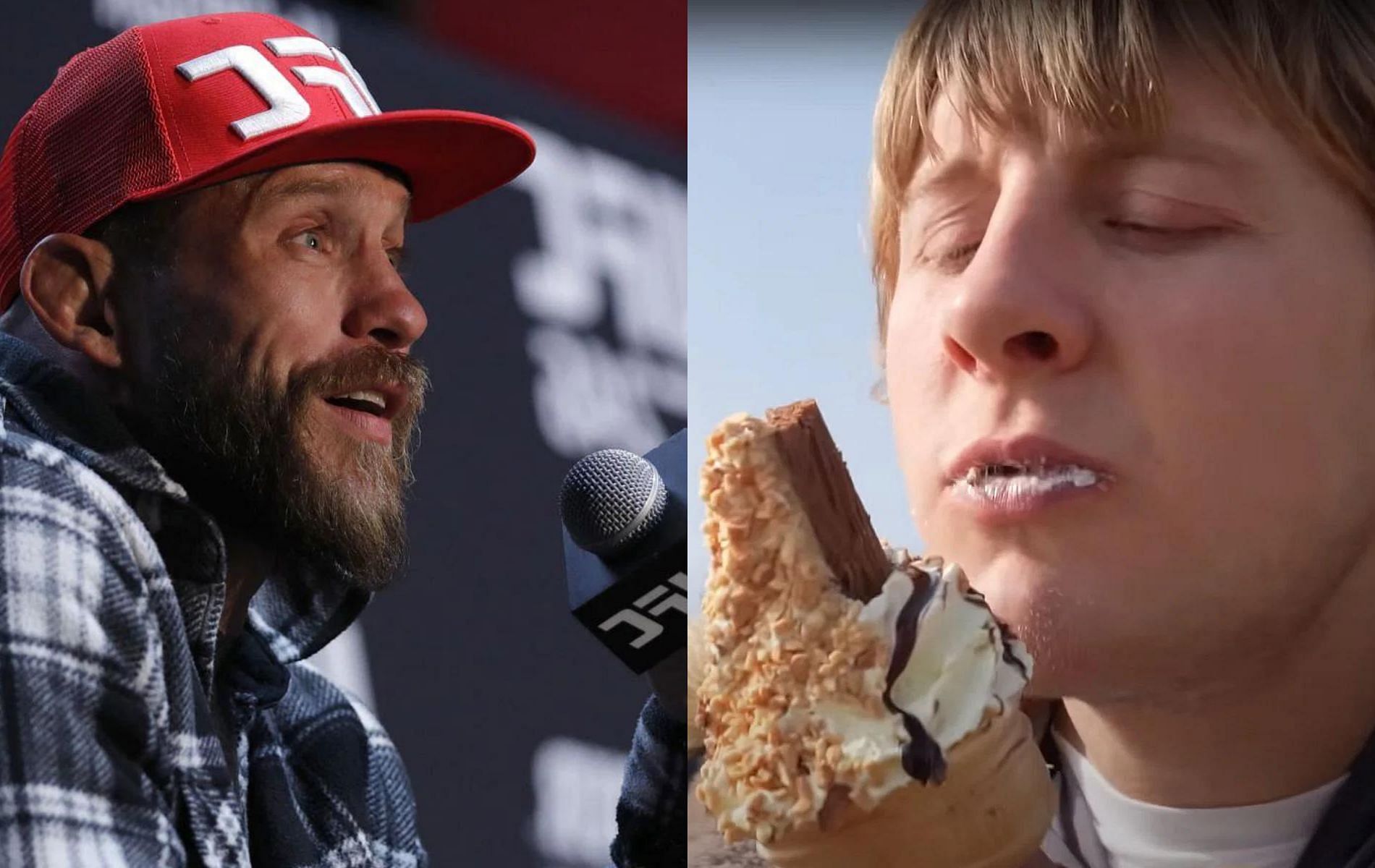 Donald Cerrone (left) &amp; Paddy Pimblett (right) [Image via Paddy The Baddy on YouTube]