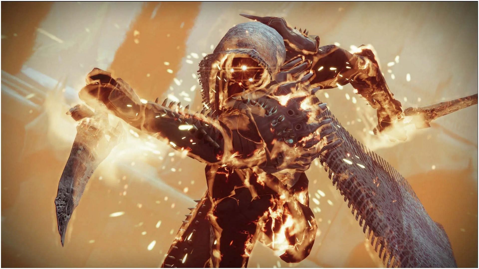 Hive Guardian, Solar variant in The Witch Queen (Image via Bungie)