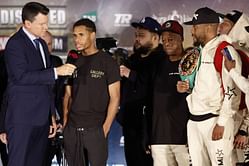 Why did Devin Haney's cutman get detained at the Melbourne Airport?