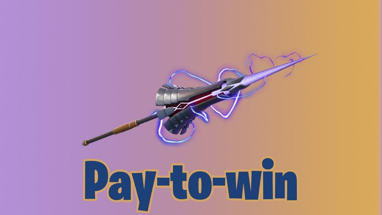 Dragon Rune Pickaxe has a glitch that makes it a pay-to-win cosmetic (Image via Sportskeeda/ Epic Games)