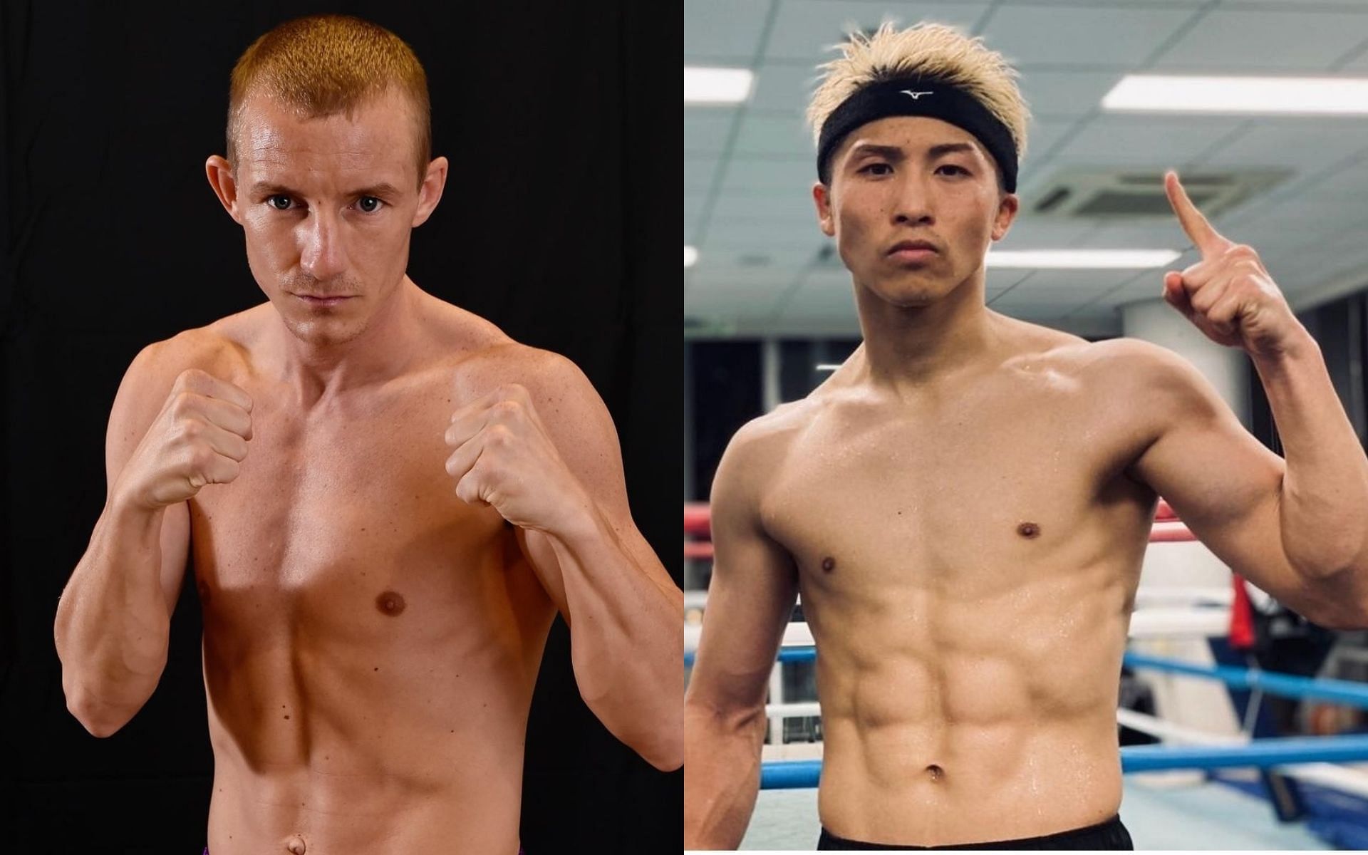 Paul Butler and Naoya Inoue. (Images courtesy of @1paulbutler01 and @naoyainoue_410 Instagram)