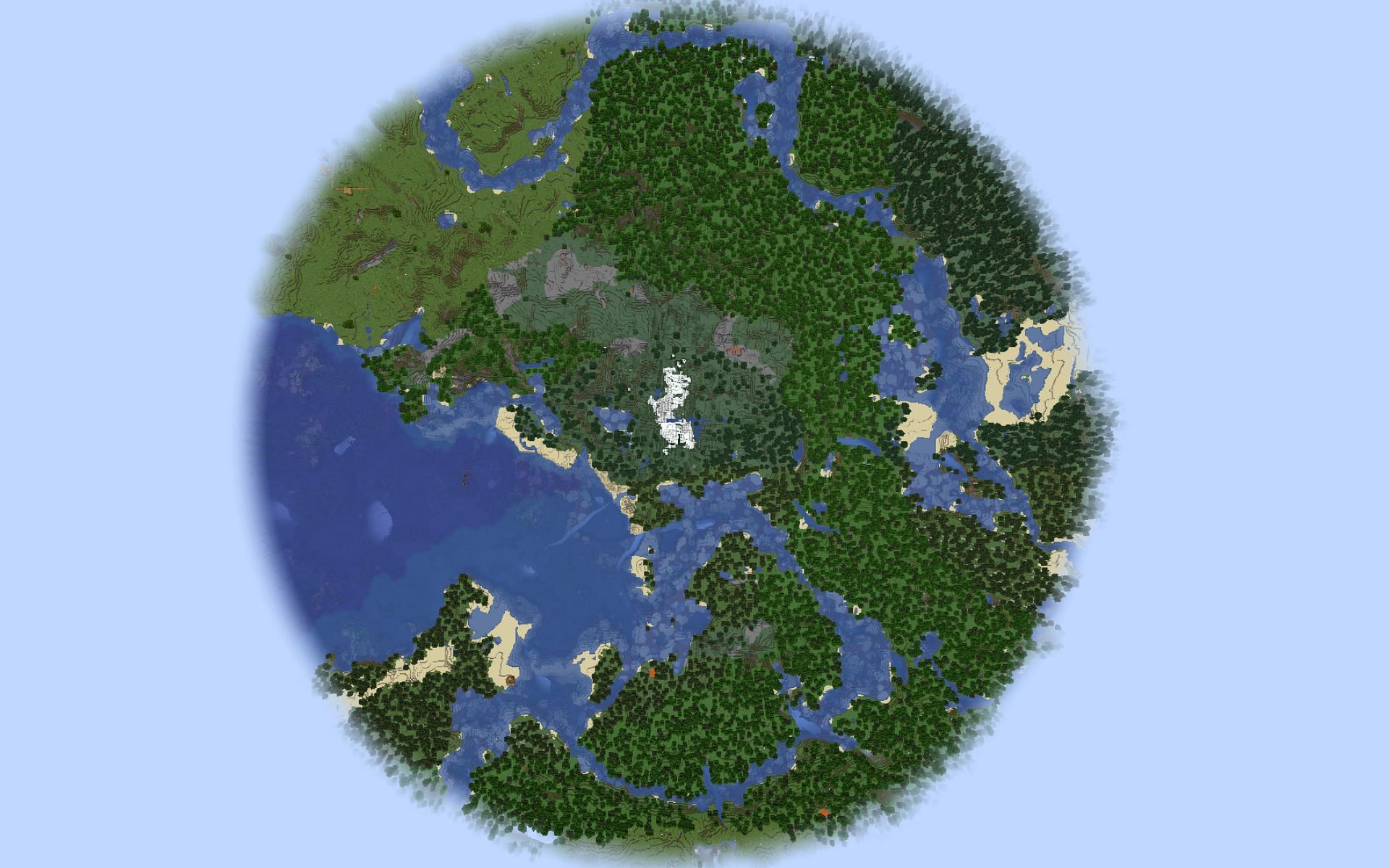 What should I set my simulation distance in Minecraft?