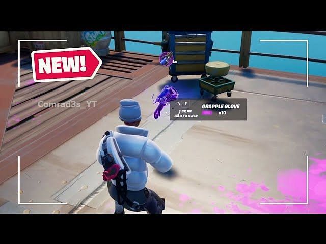 Fortnite How To Swing 50 Meters Or More With The Grapple Glove Without