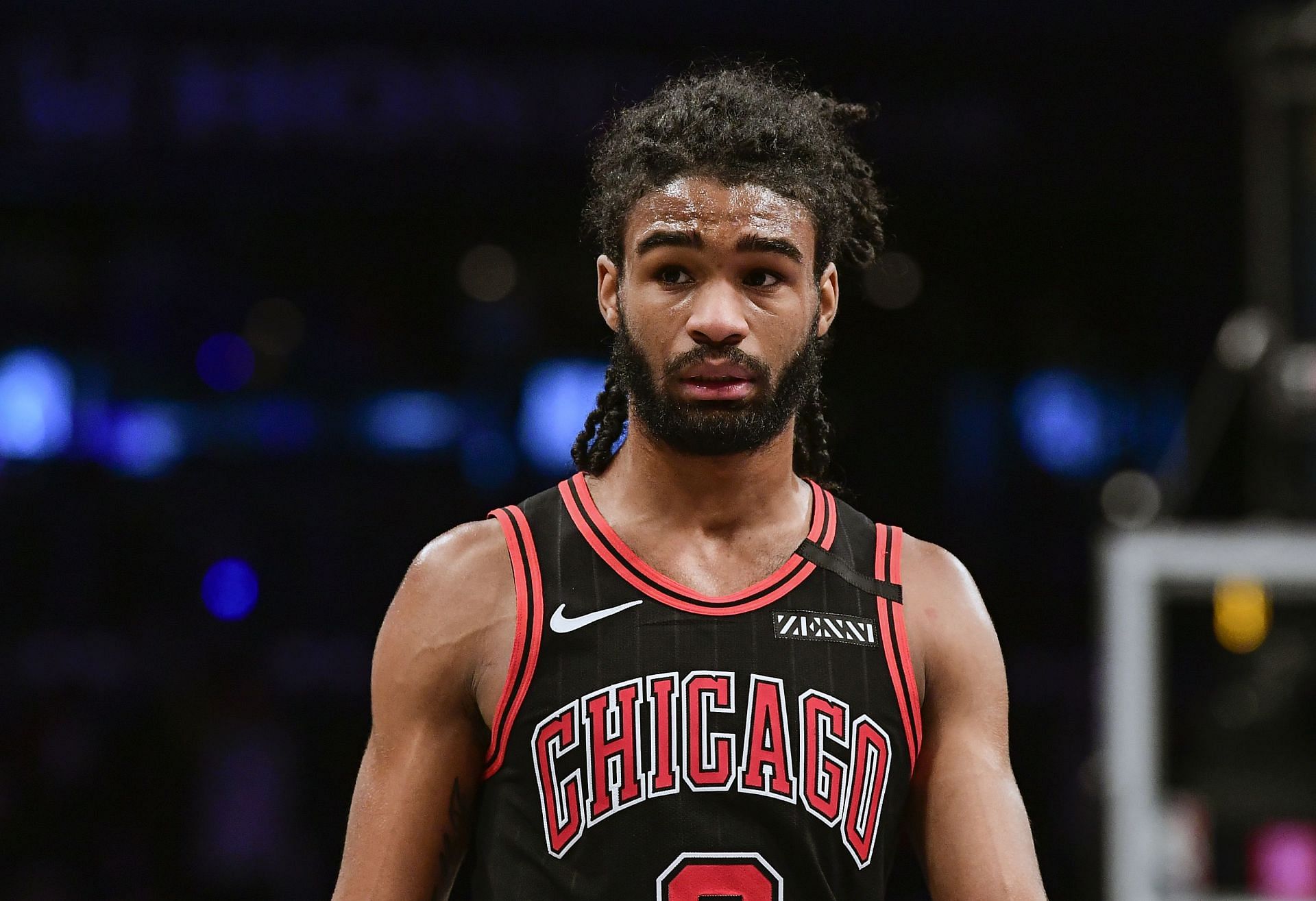 Coby White with the Chicago Bulls