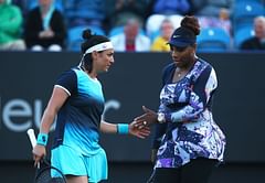 Serena Williams' doubles journey at Eastbourne cut short after Ons Jabeur withdraws with injury