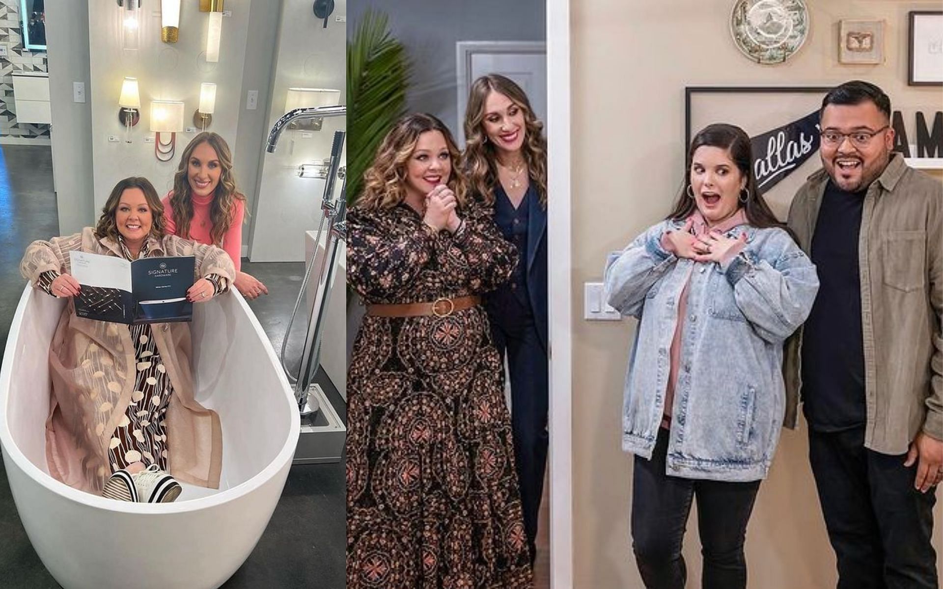 The Great Giveback With Melissa McCarthy and Jenna Perusich team surprises another unsung hero (Images via jenna_perusich/Instagram)