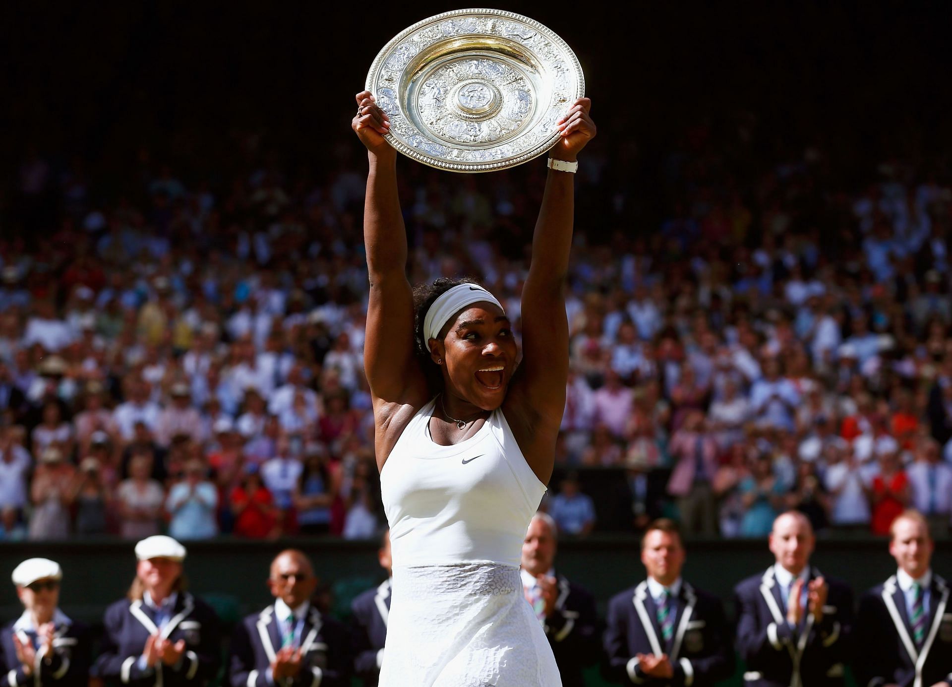 Serena Williams is a seven time winner at Wimbledon