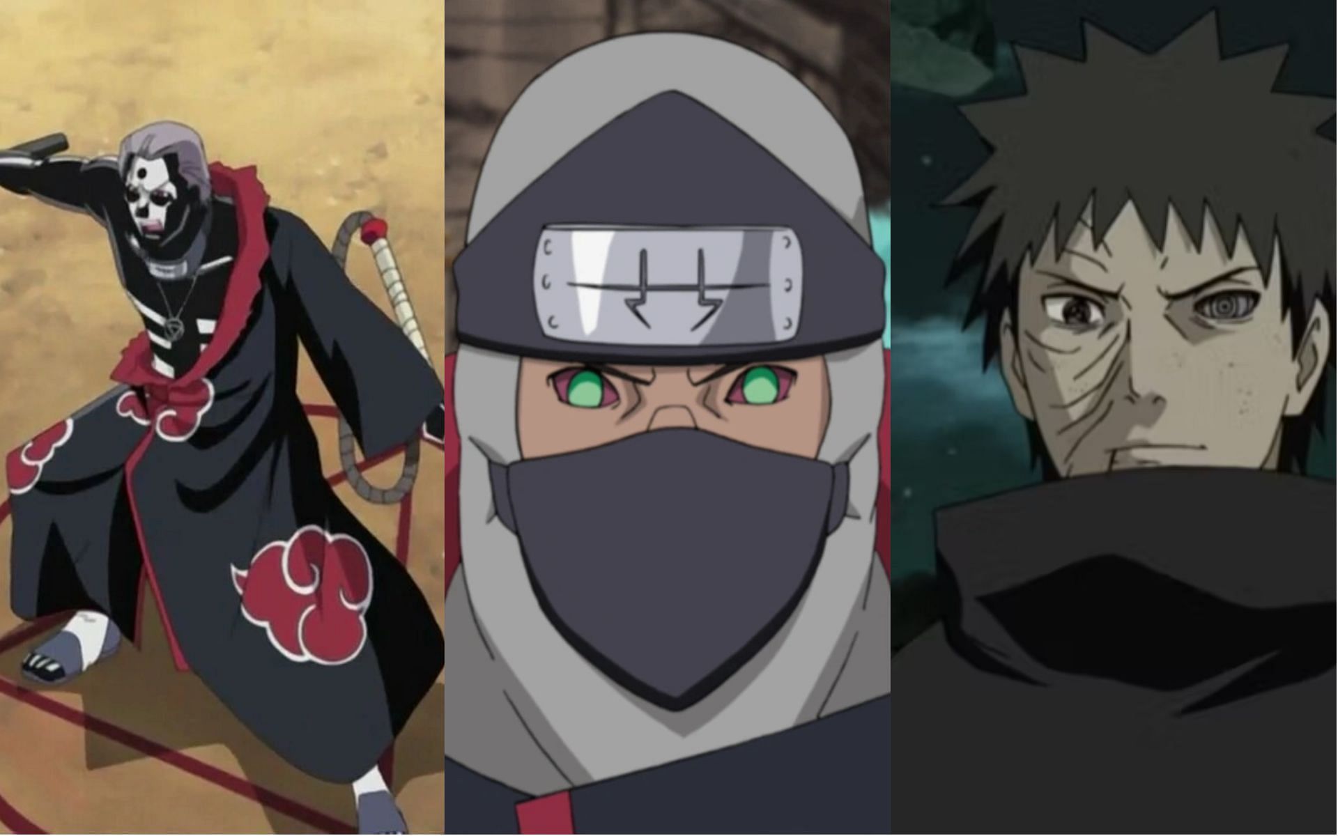 Every Akatsuki member in Naruto ranked based on their evil doings (Image via Studio Pierrot)