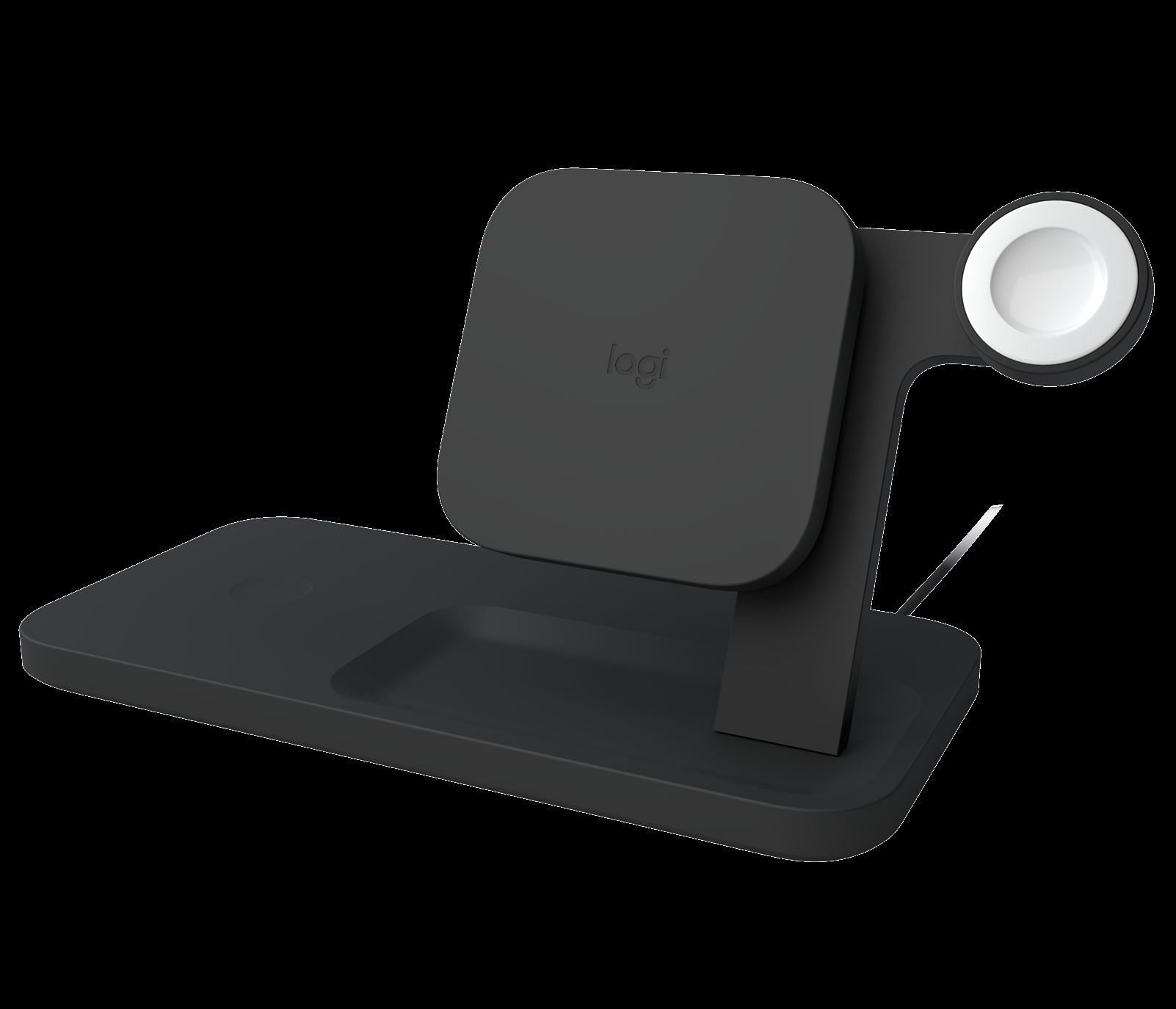 Logitech 3-in-1 charging dock (Image via Logitech)