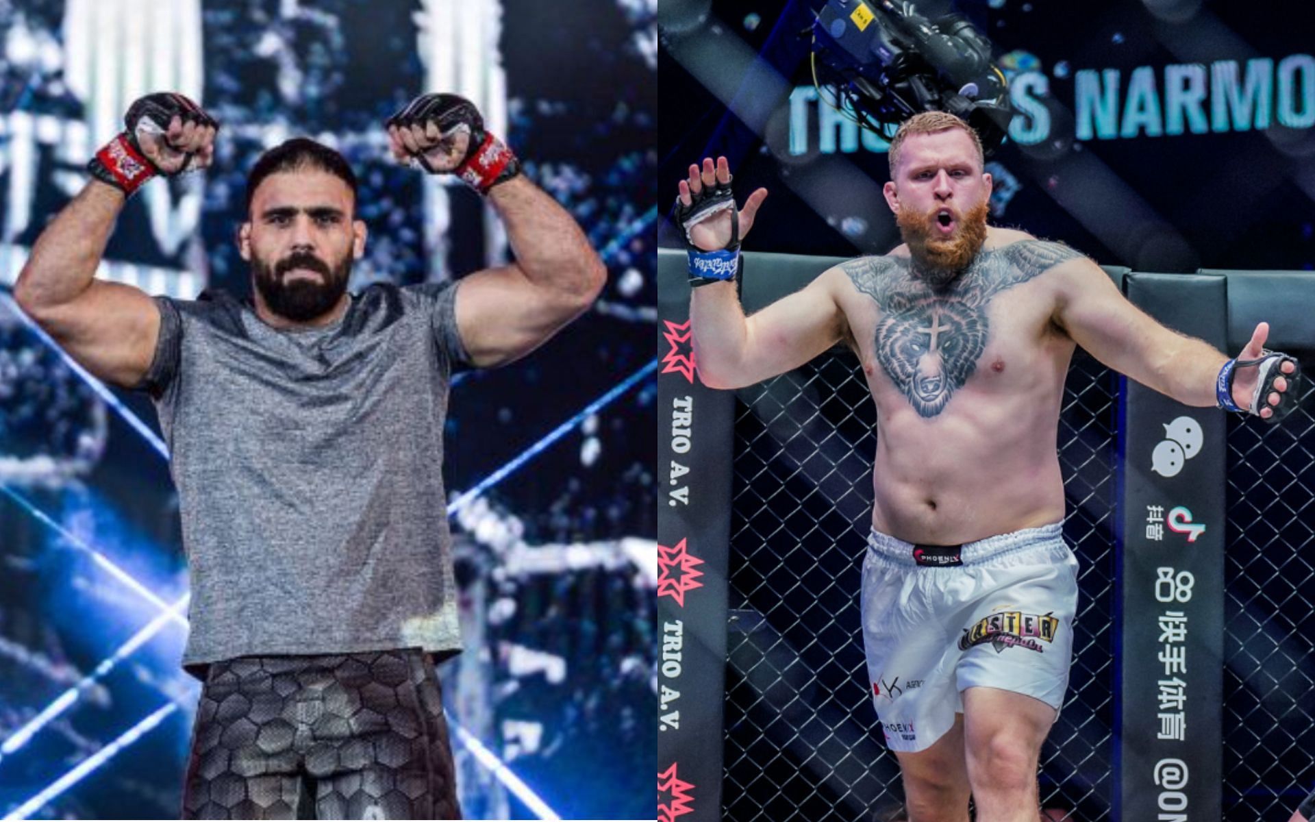 Mehdi Barghi (left) and Odie Delaney (right) [Photo Credit: ONE Championship]